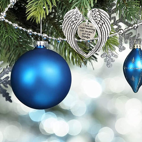 Christmas Memorial Hanging Ornaments Angel Wings